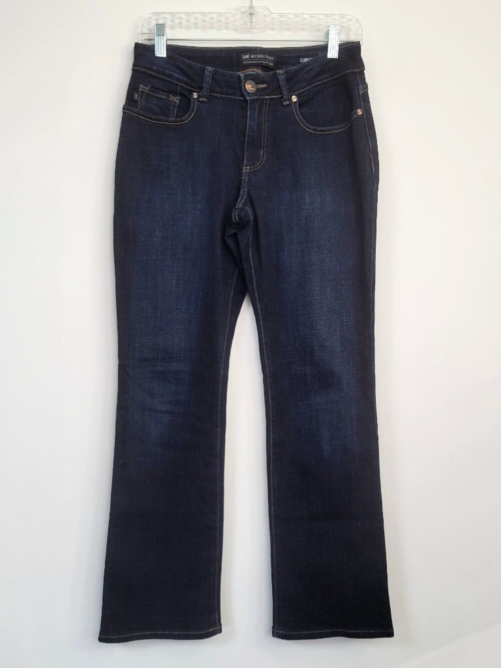 Lee Modern Series Curvy Fit Bootcut Jeans Dark Wash
